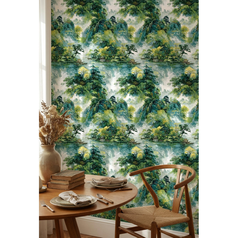 Papier peint nature naturelle Shades Of Green