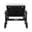Chaise longue, noir