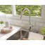 Trattoria™ Solstice Pull Down Single Handle Kitchen Faucet with Boomerang Fully Retractable Spray Technology-48543864