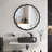 Solid Wood Wavy Mirror--Natural-Wood Vanity Mirror Wall Decor 31" X 31" Modern Mirror Wall Decor For Bathroom, Bedroom, Living Room, Dining Room, Cloakroom, Entryway-200960652-200960656-200960657