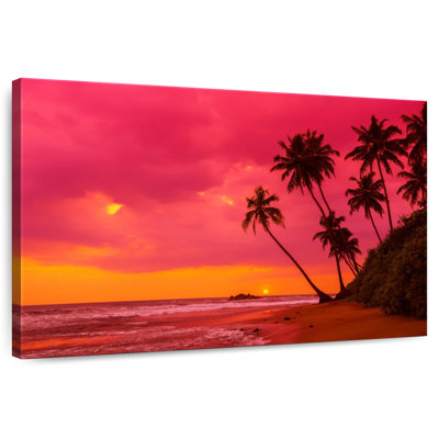 Gillard Pink Sunset Beach