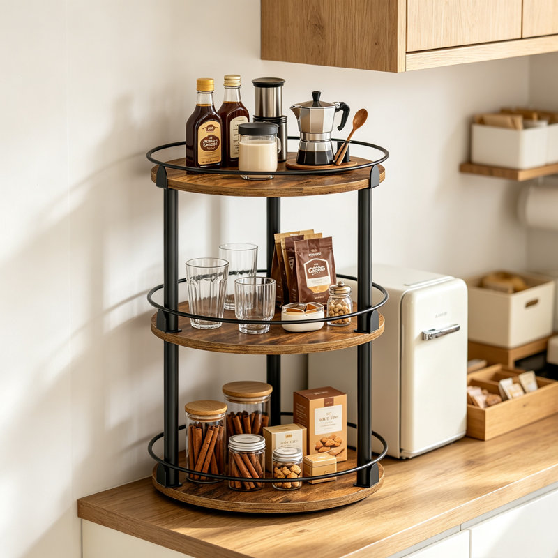 Freestanding Spice Rack