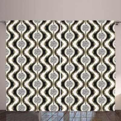 Semi Sheer Curtain Pair