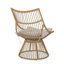Chaise et table d'appoint