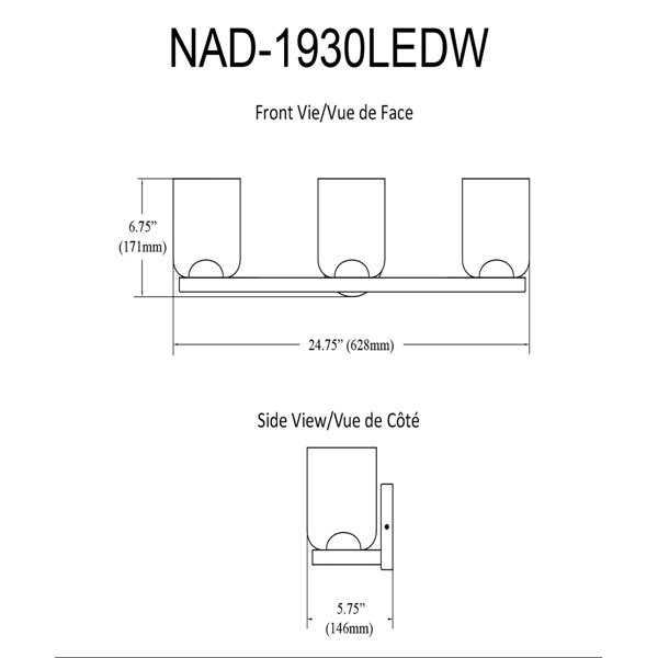 Dimensions du produit