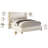Holmes Upholstered Wingback Bed-1527537567