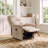 Reclining Chair with Thick Pillow Back, 110°-160° Adjustable-1682307902