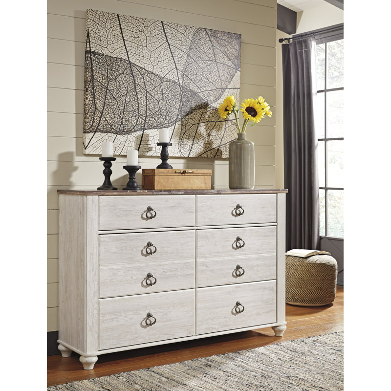 Commode double 6 tiroirs Barzan