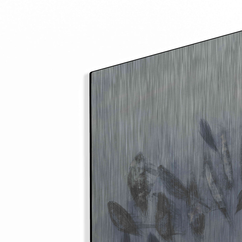 Red Barrel Studio® «Gamment Waving» par Jo Maye, art mural en métal, H 16 po x l 24 po