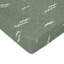 Ocean Waves Quilted Muslin Changing Pad Cover