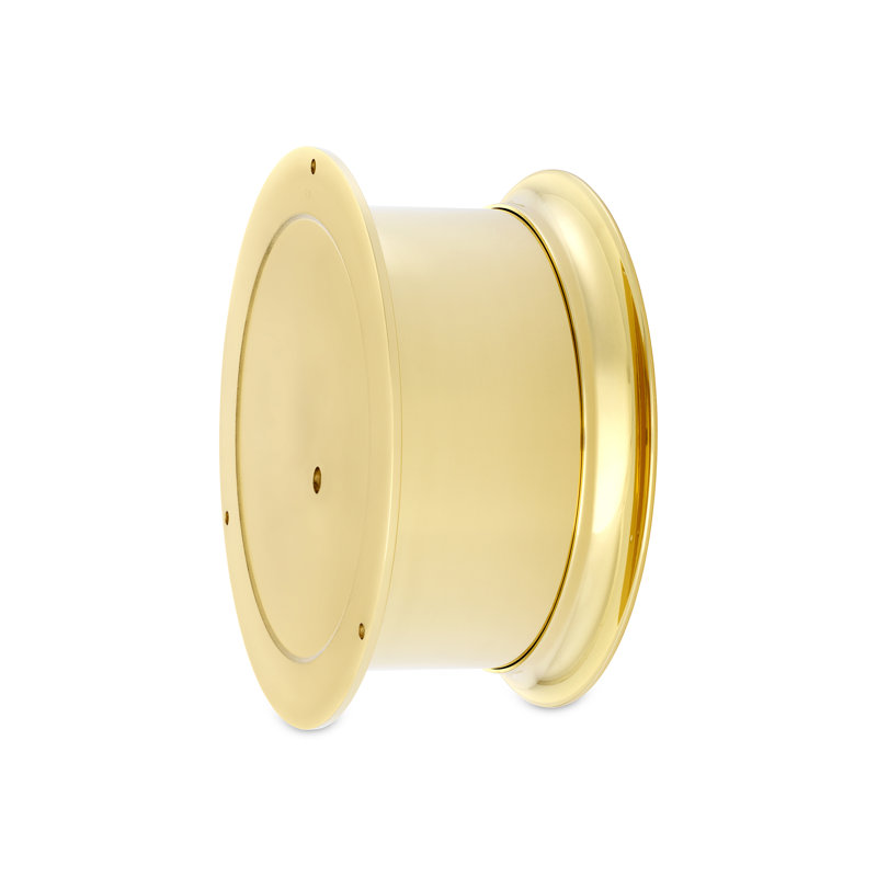 6" Ship's Bell Barometer in Brass