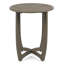 Grey Rustic Wood Table - 27.5'' Design With Appearance