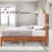 Farmhouse Solid Wood Bed Frame-982084938-982084942