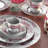 Porcelain China Dinnerware Set 83 Piece - Service for 12