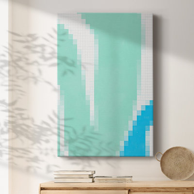 Pixel Leaves V, reproduction d'art sur toile