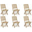 Henry Solid Wood Patio Folding Chair Folding Chair Set-1471859431