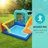 Multi-Function Inflatable Slide Water Park With High-Density Safety Netting