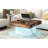 Coffee Table with Charging Station and LED Light-102285159