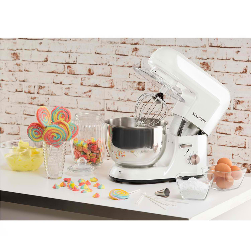 Klarstein Bella 5.2L Stand Mixer, White