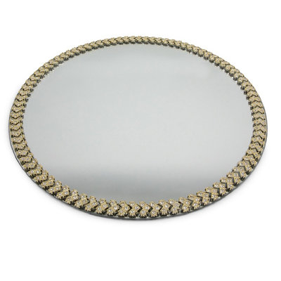 Assiette plate 13 po romarin