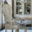 Platine de Royale Velvet Dining Arm Chair - Champagne-1240058967