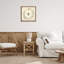 «Soft Bee Wreath», art mural encadré flottant par Petal Prints Design-346553307-346553310