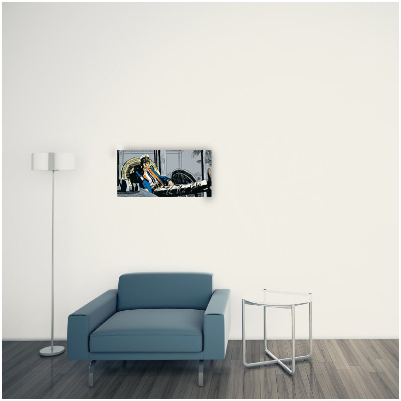 Pratt - No Frame Print on Wood, 50cm H x 100cm W x 1.8cm D