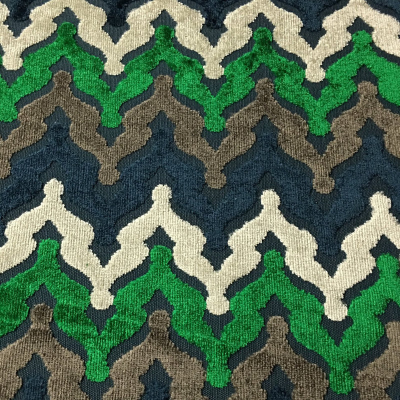 Tissu de revêtement Presley-Lennon, Émeraude