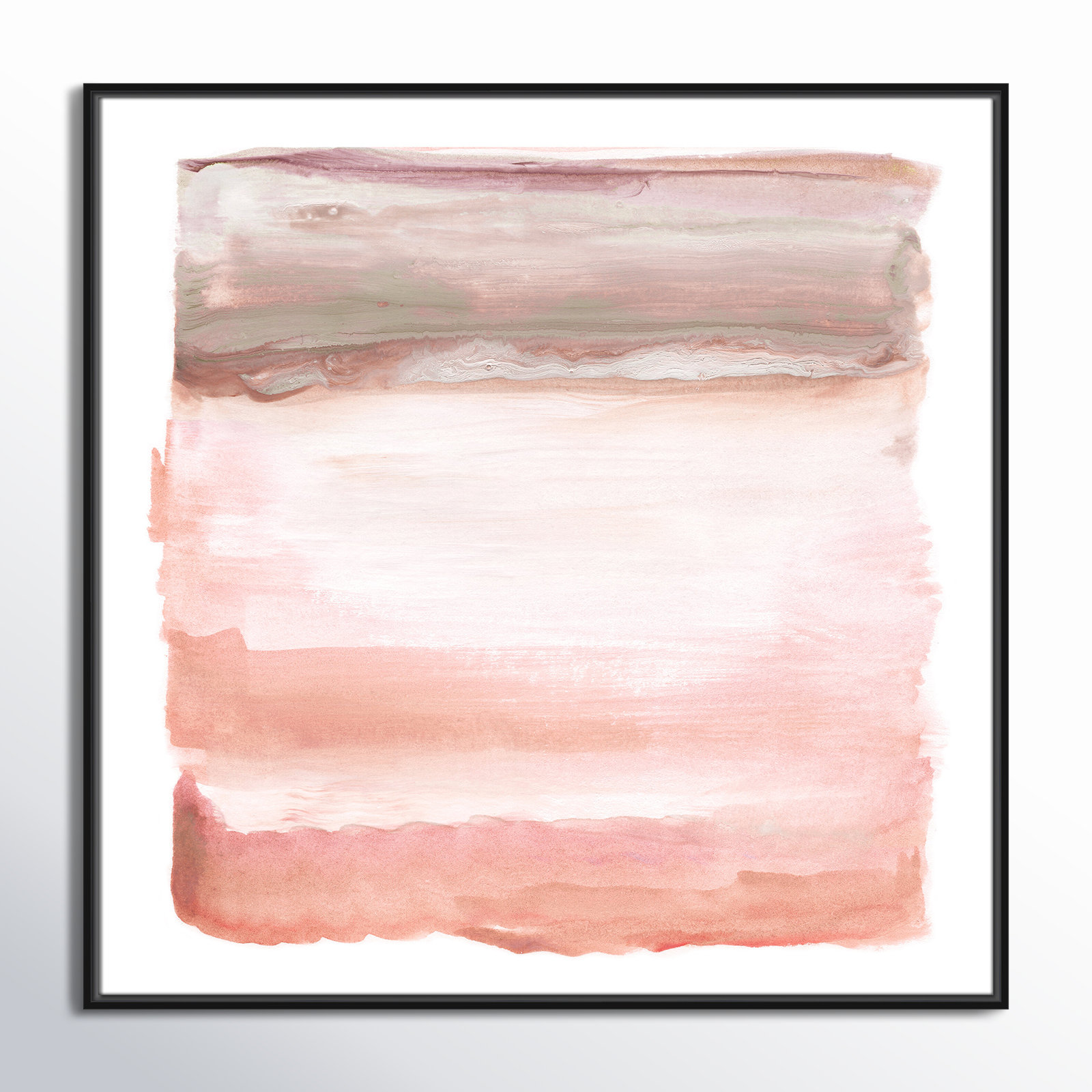 Lakeland "Boho Sky I" Print by Nan, 37.5" H x 37.5" W x 2" D, Black