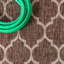 Tapis d'intérieur / extérieur espresso / taupe Hague-1377390460