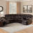 Irissa Vegan Leather Reclining Sectional-1502757381