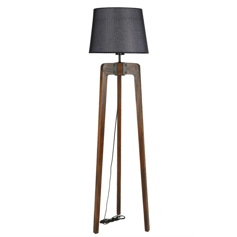 Clayhatchee 170cm Tripod Floor Lamp, Noir
