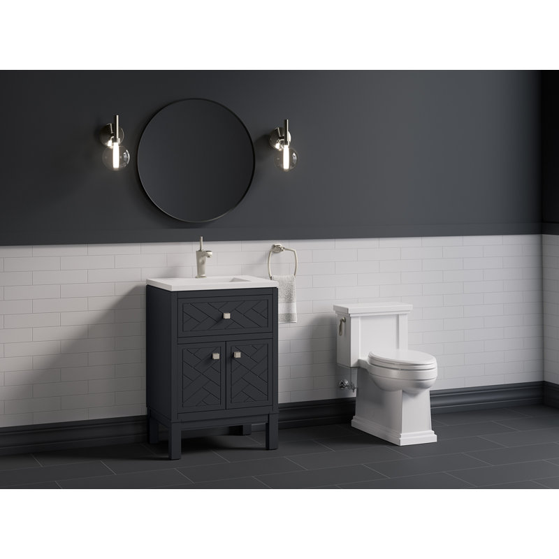 24.31 in. Vanity, Slate Gray