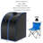 Costway 1 - Person Traditional Steam Sauna with Remote Control-56126675