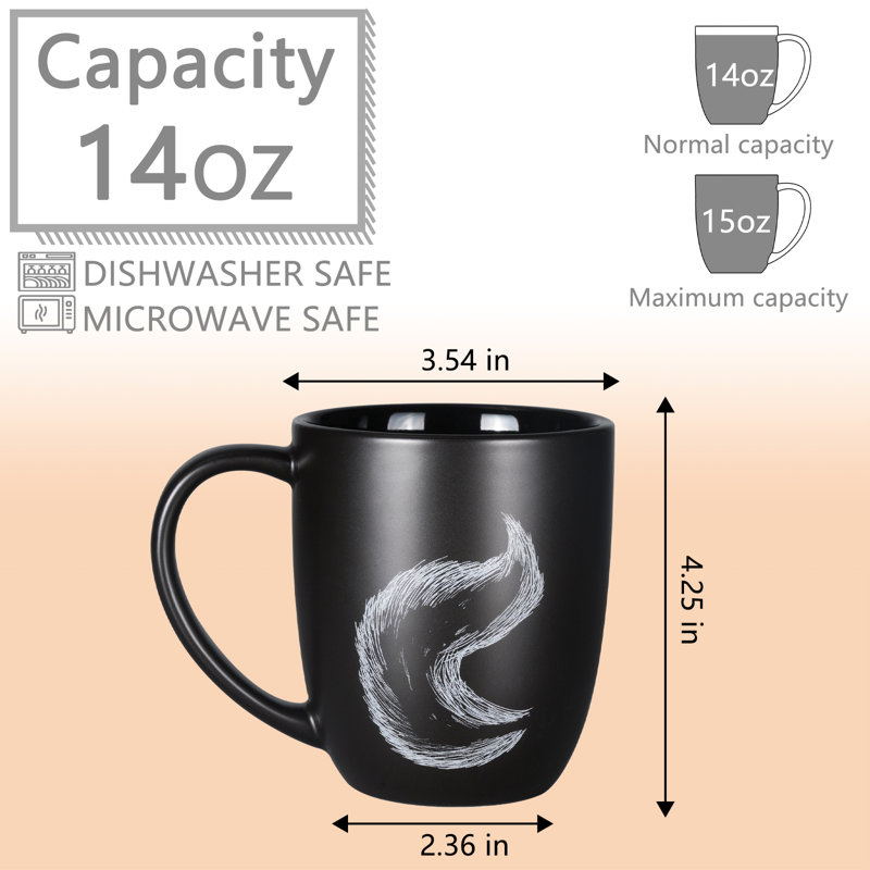 Tasse à café en céramique Fox
