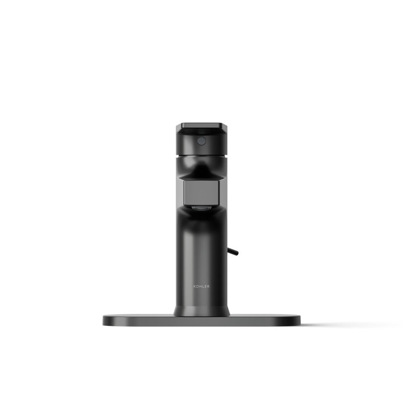 Taut Single-Control Lavatory Faucet with Escutcheon, Matte Black