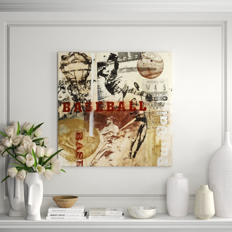 Hardball IV Print, Glass Coat, 36" H x 36" W