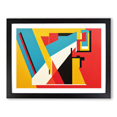 XH1022-8684X Suprematism Art Modern Vol.1 Abstract 1 Piece Single Picture Frame Painting