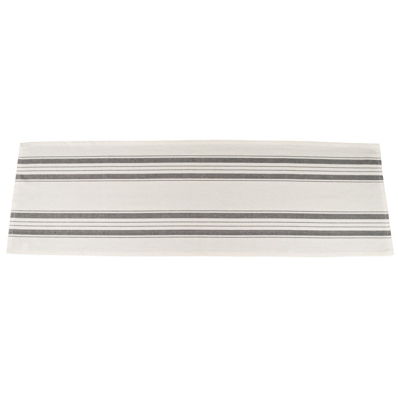 Gray and Beige, White/Gray, 89" x 17"