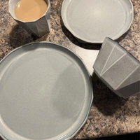 Table 12 16-piece Dinnerware Set, Stonewashed Dinnerware Set For 4  Including Dinner Plates, Dessert & Salad Plates, Bowls, Mugs, Modern  Kitchen Set : Target