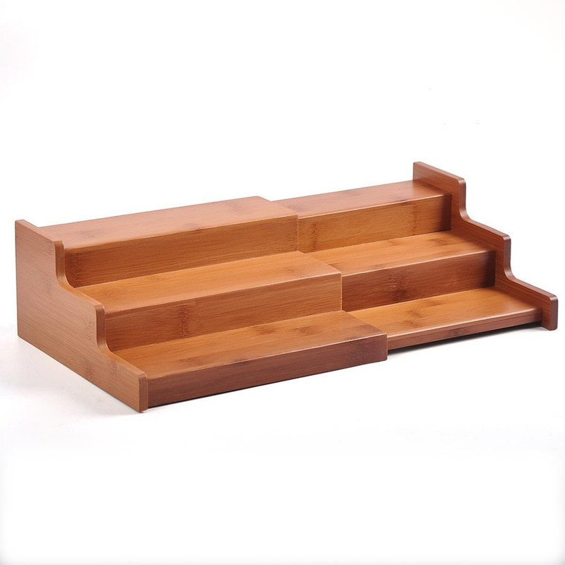 Freestanding Bamboo Spice Rack