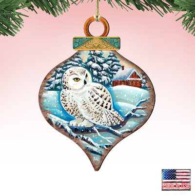 Ornement faîteau Tidaholm Owl