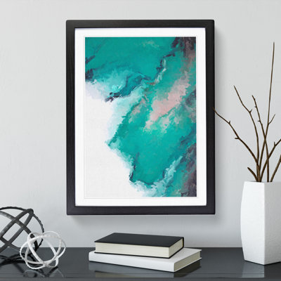 Running in the Elements - Framed Print