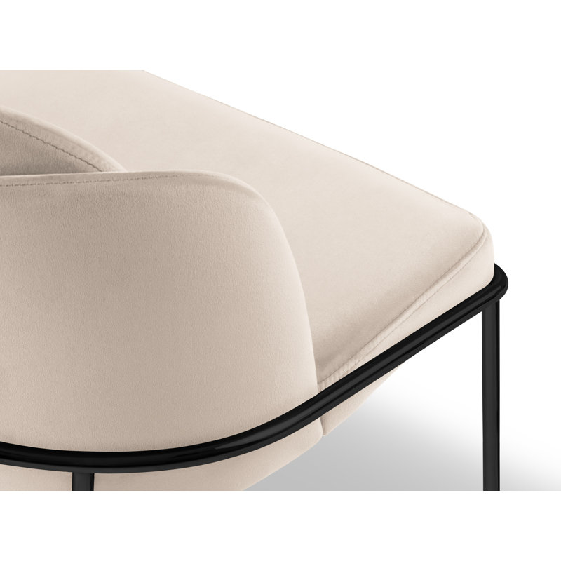 Alcie Upholstered Dining Chair, Beige