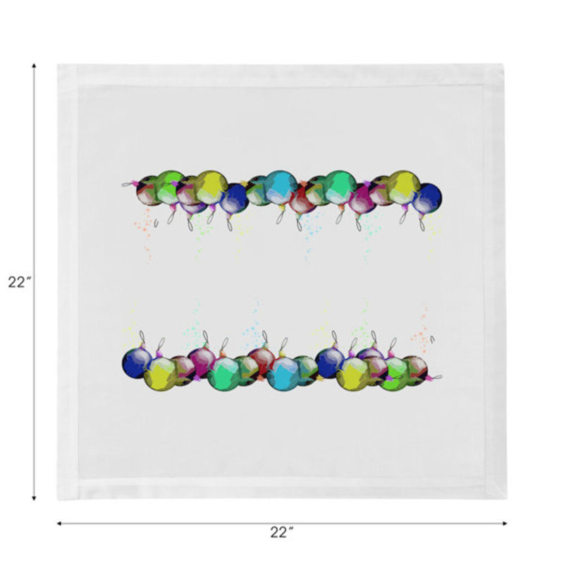 Ensemble de décorations de Noël rectangulaires blanches à poser sur une table