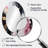 Black Gold Marble Splash II - Black Modern Oval Wall Mirror-394664573
