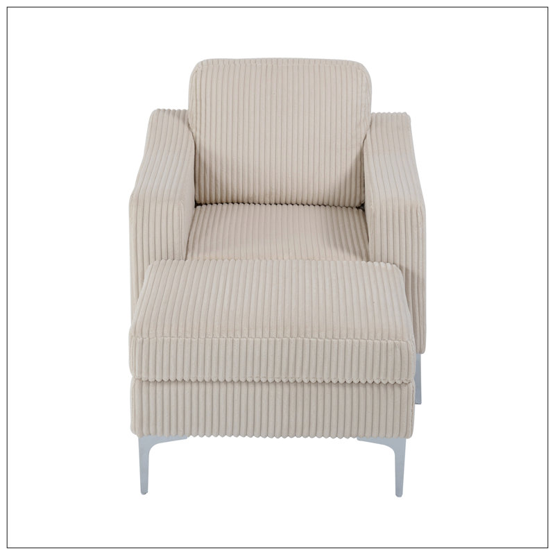 Chaises d'appoint pour le salon, Beige