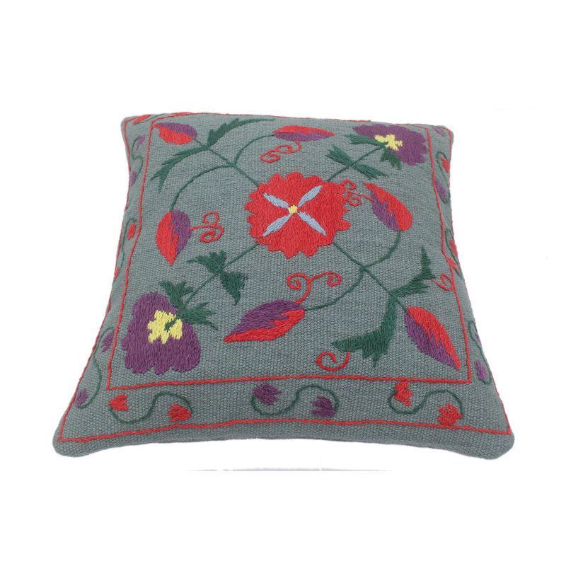 Coussin Bohemian Gillard Kilim Suzani