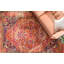 Tapis orange à motif oriental Renshaw-1927342195