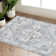 Tapis d'intérieur lavable Norajah Chenille Mashine